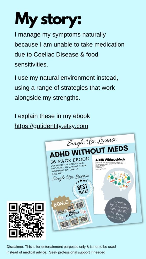 ADHD without Meds by Gutidentity