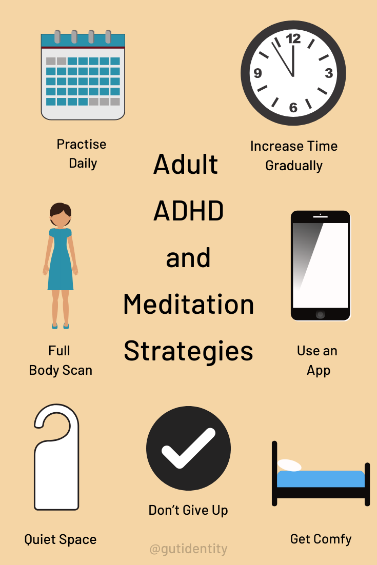 Meditation strategies for Adults with ADHD