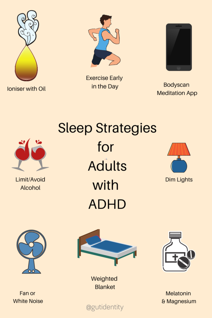 Sleep strategies for adults with ADHD by Gutidentity