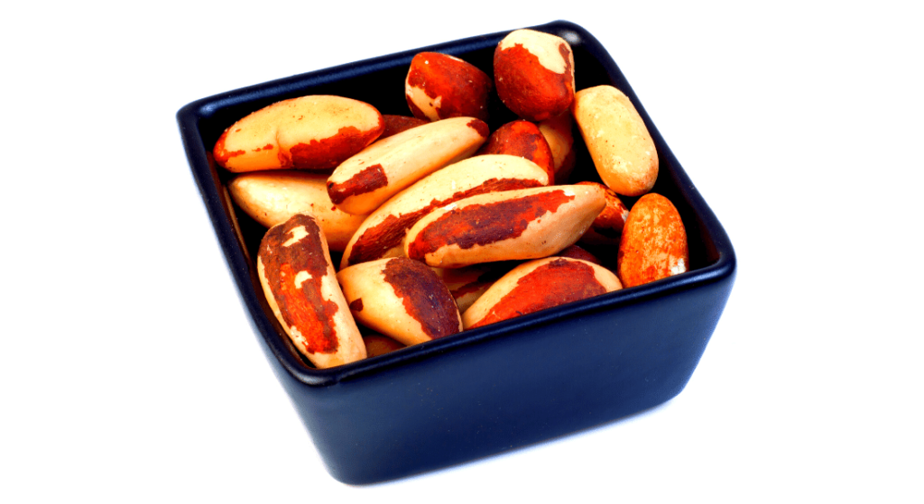 Brazil nuts contain the trace element selenium 