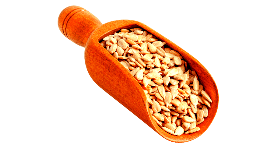 Sunflower seeds contain the trace element selenium