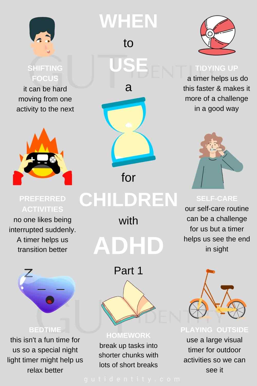 When to use a timer for children with ADHD by Gutidentity