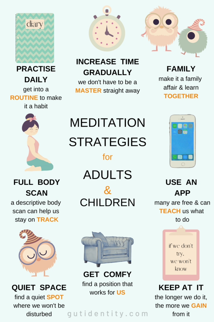 Meditation Strategies for Adults and Children to Help Calm the Storm Within