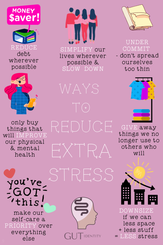 Ways to Reduce Extra Stress in Our Lives by Gutidentity - Emma Beynon