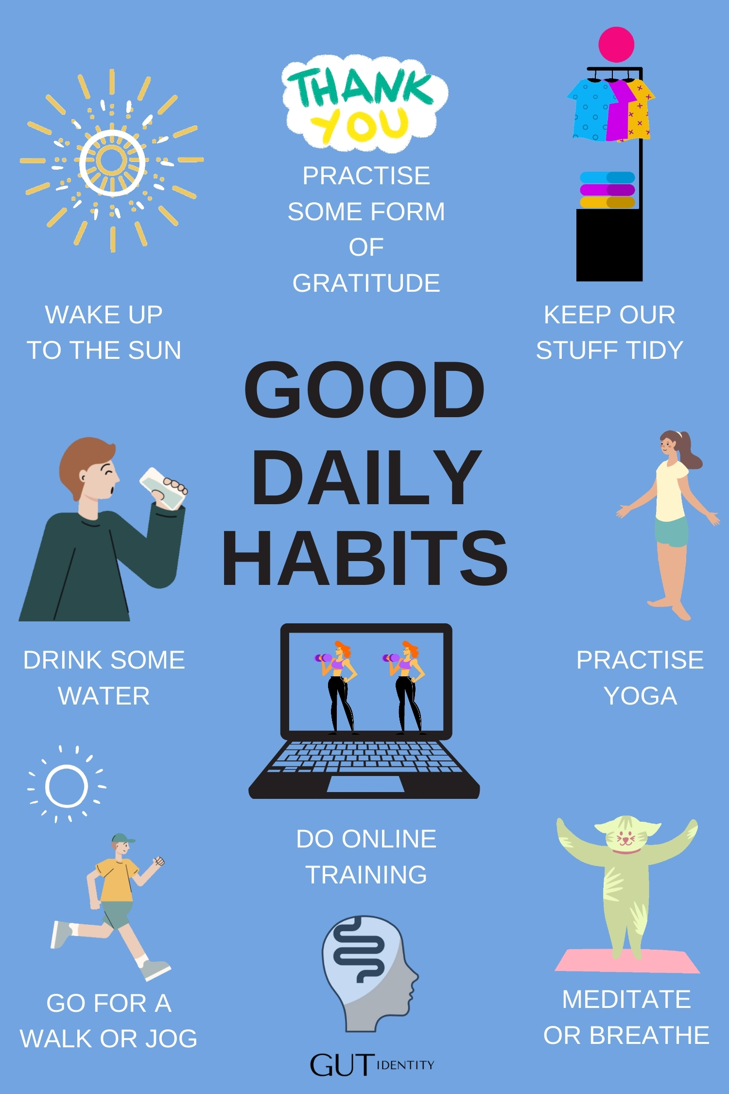 Good Habits to do on a Daily Basis by Gutidentity - Emma Bailey
