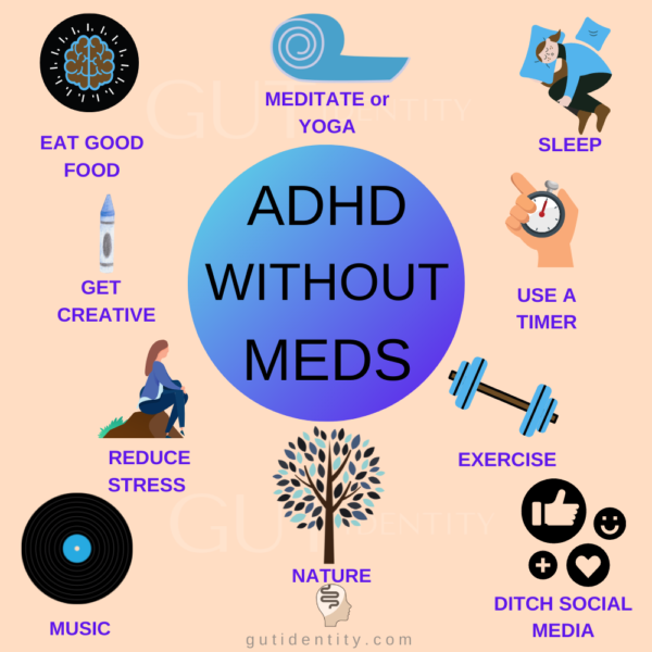 How to Manage ADHD Without Medication - Gutidentity - ADHD