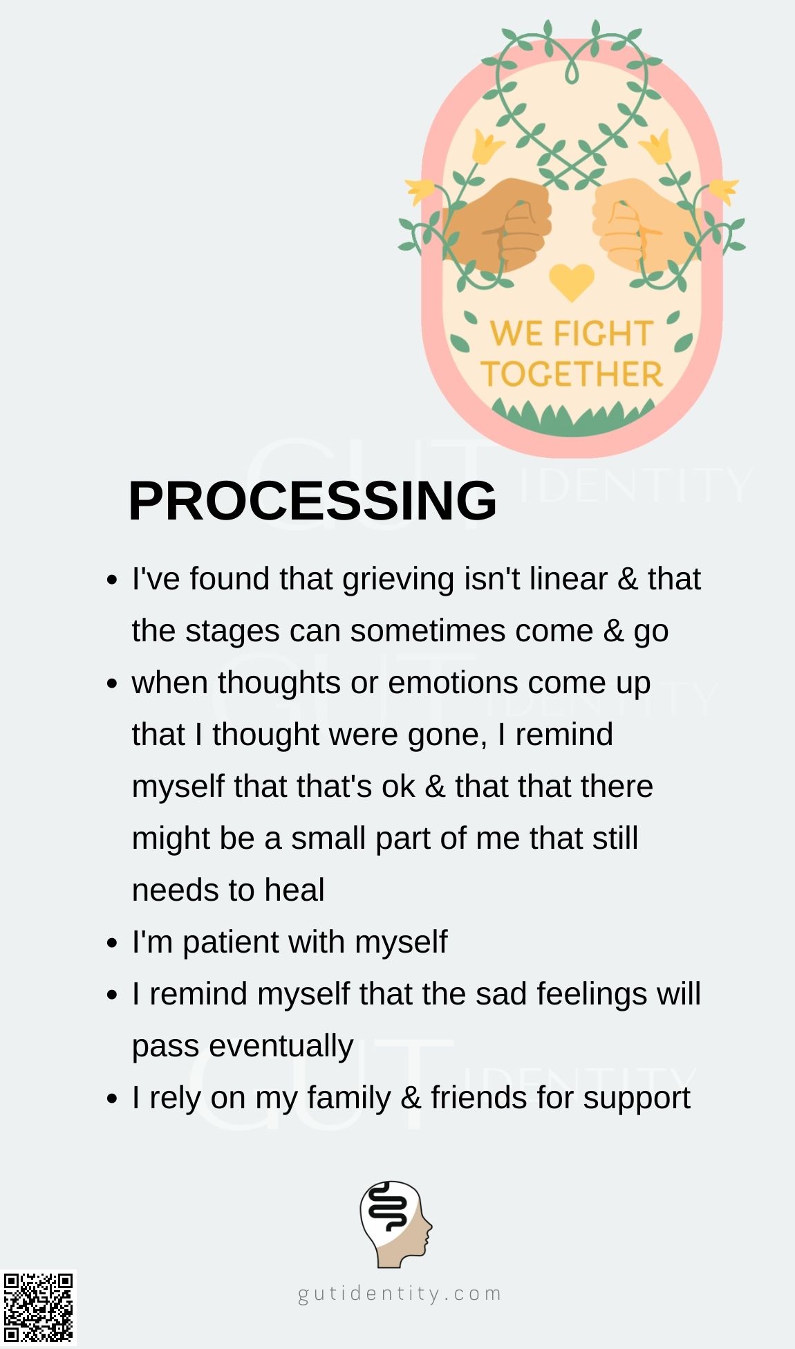 The processing stage in grief