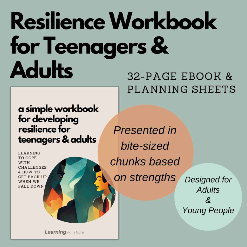 Resilience Workbook for Teens and Adults by Gutidentity / Learning Skills 4 Life